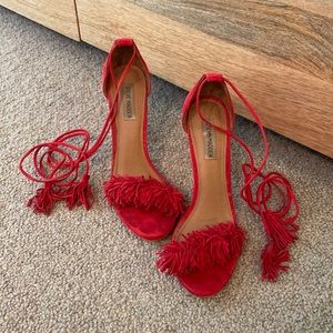 Red Steve Madden Heels